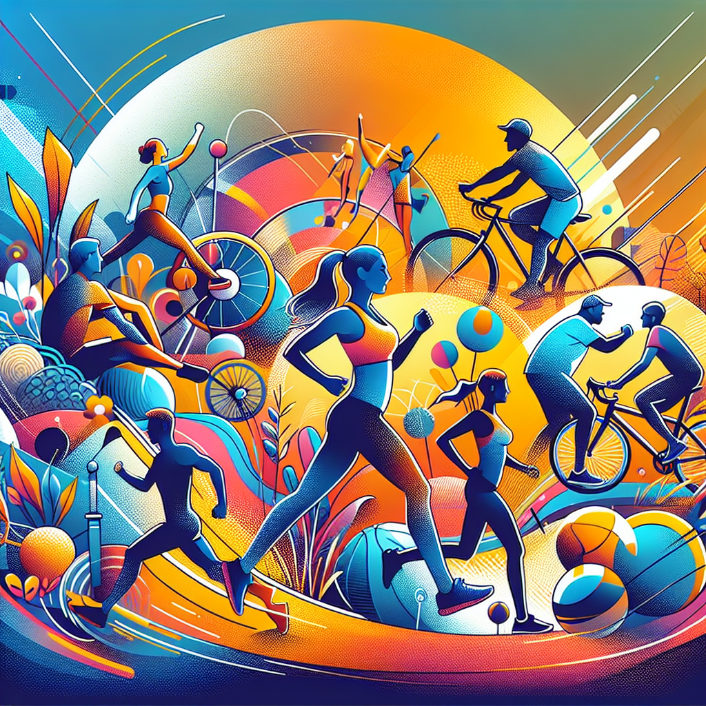 Poster Kreatif untuk Hidup Sehat dan Aktif