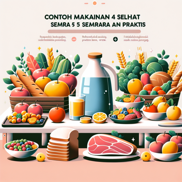 Contoh Makanan 4 Sehat 5 Sempurna yang Simple dan Praktis