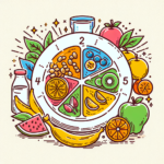 Inspirasi Sketsa Mewarnai Gambar Makanan 4 Sehat 5 Sempurna dengan