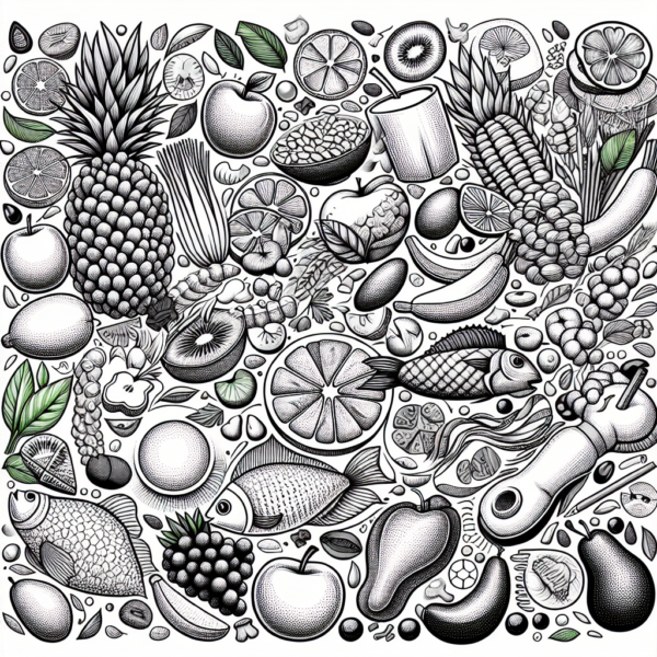 Ide Menarik Mewarnai Gambar Makanan Sehat untuk Memacu Kreativitas Anak