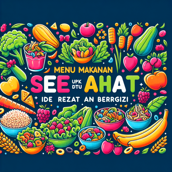 Menu Makanan Sehat untuk Anak: Ide Resep Lezat dan Bergizi
